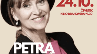 Petra Černocká v kině Drahomíra (KVFFP)